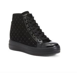 NWOB IGI&CO Black Suede Booties Made in Italy Size EU 37 (US 6.5-7)